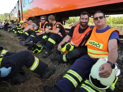 Taktické cvičení složek IZS – Holečkov 2023